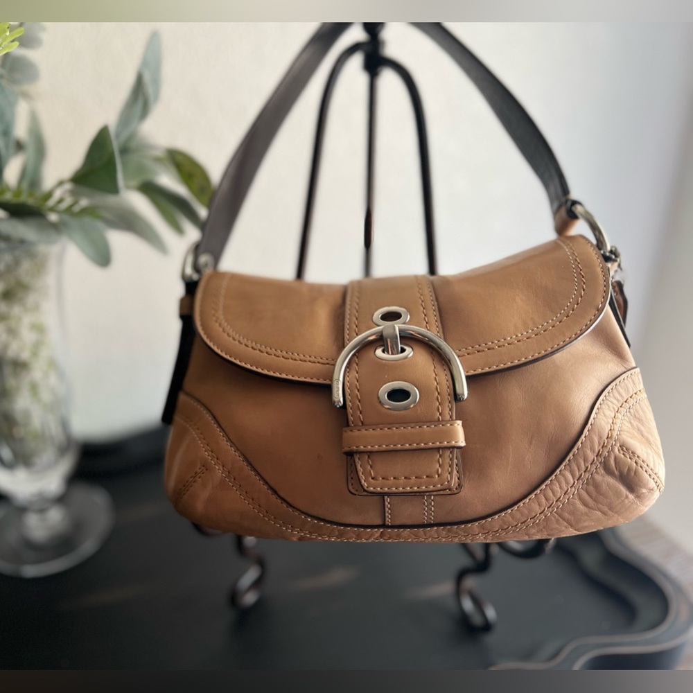 Coach Tan leather Soho Shoulder Bag
